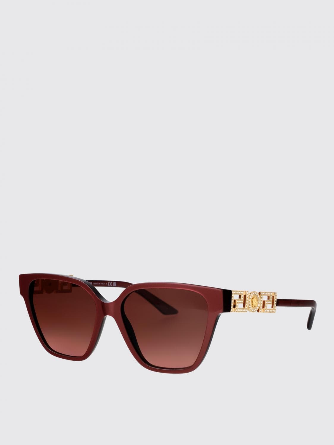 Versace Sunglasses Woman color Red · 56