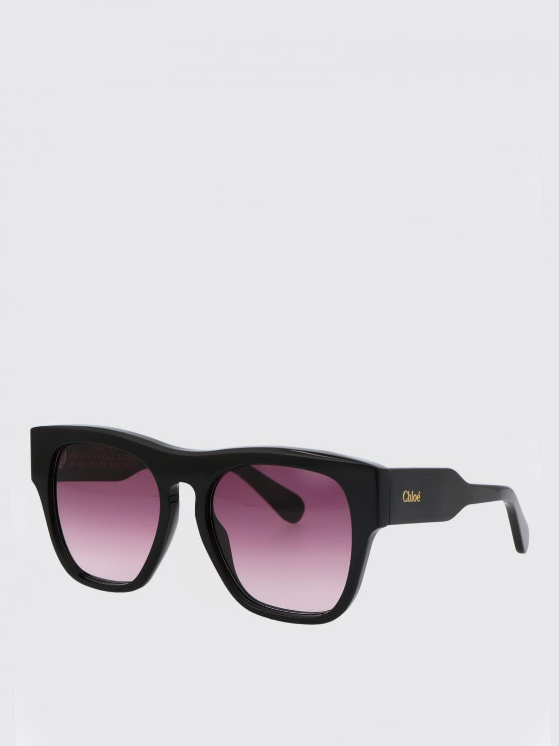 Chloé Sunglasses Woman color Black · 55