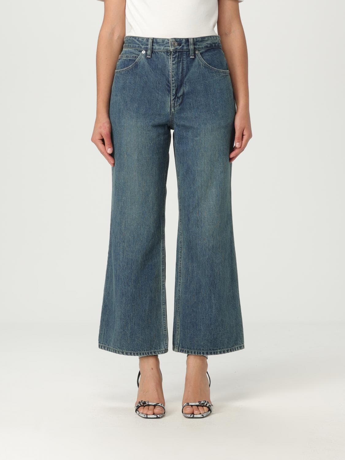 Jil Sander Jeans Woman color Blue · 28