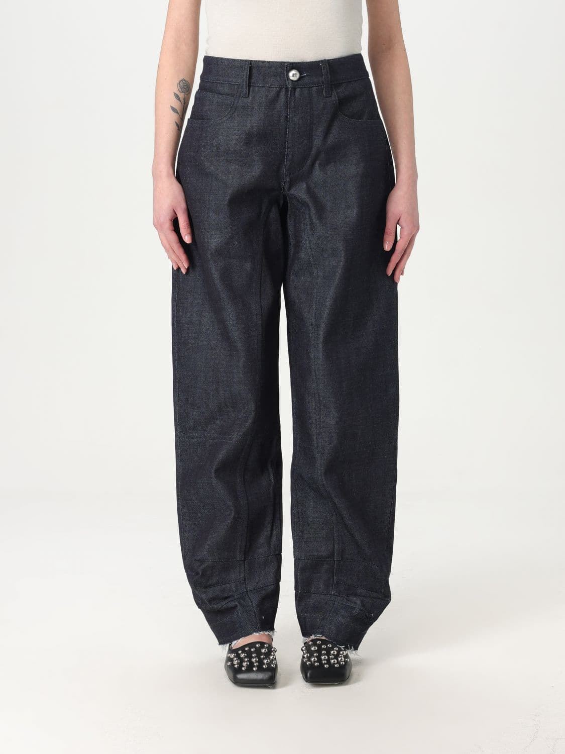 Jil Sander Jeans Woman color Black