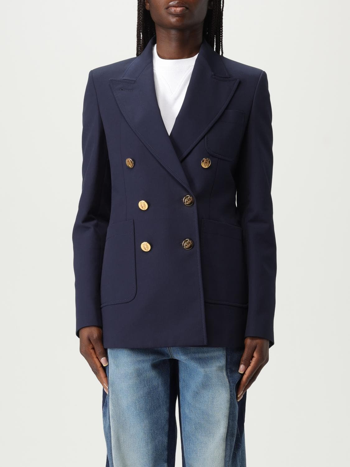 Gucci Jacket Woman color Blue