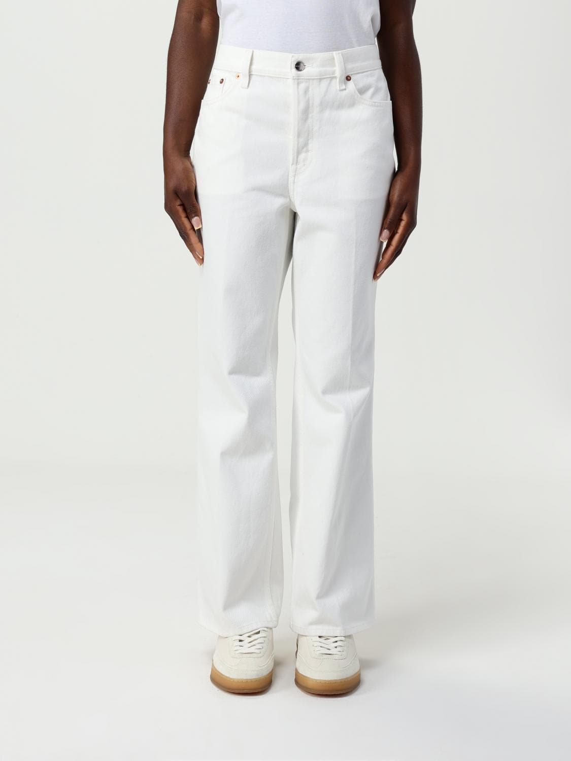 Gucci Jeans Woman color White · 27