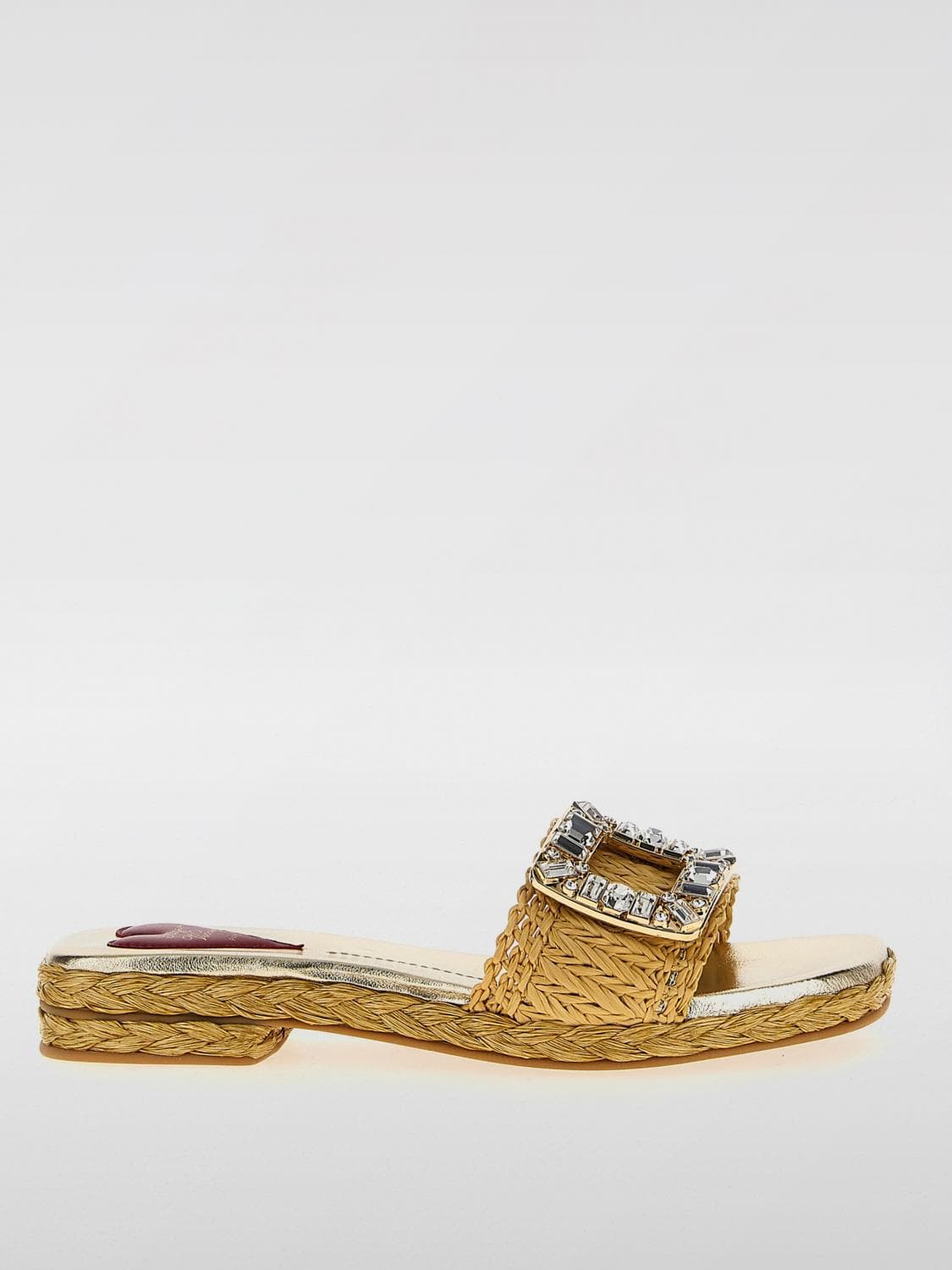 Roger Vivier Flat Sandal Woman color Brown