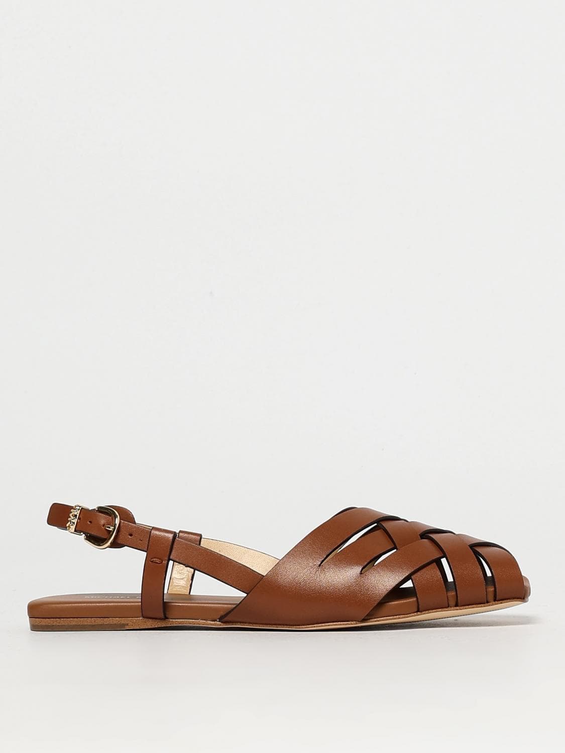 Michael Kors Heeled Sandal Woman color Leather