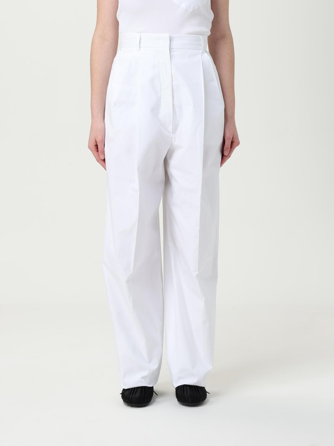 Sportmax Pants Woman color White