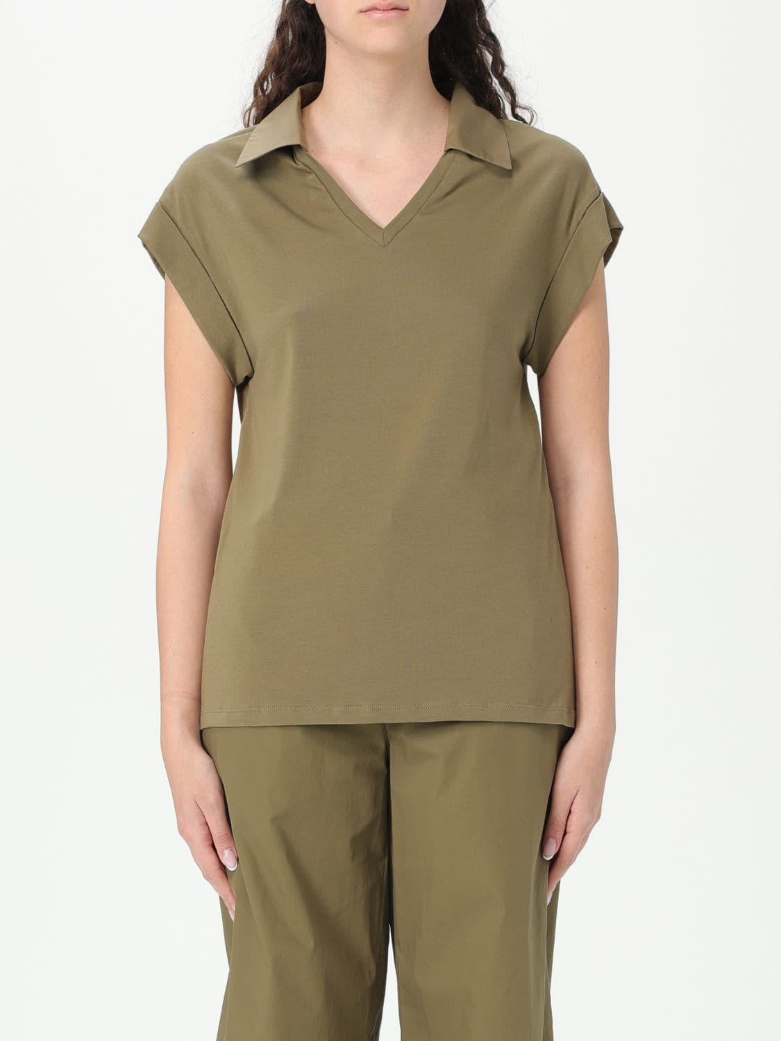 Liu Jo Polo Shirt Woman color Green