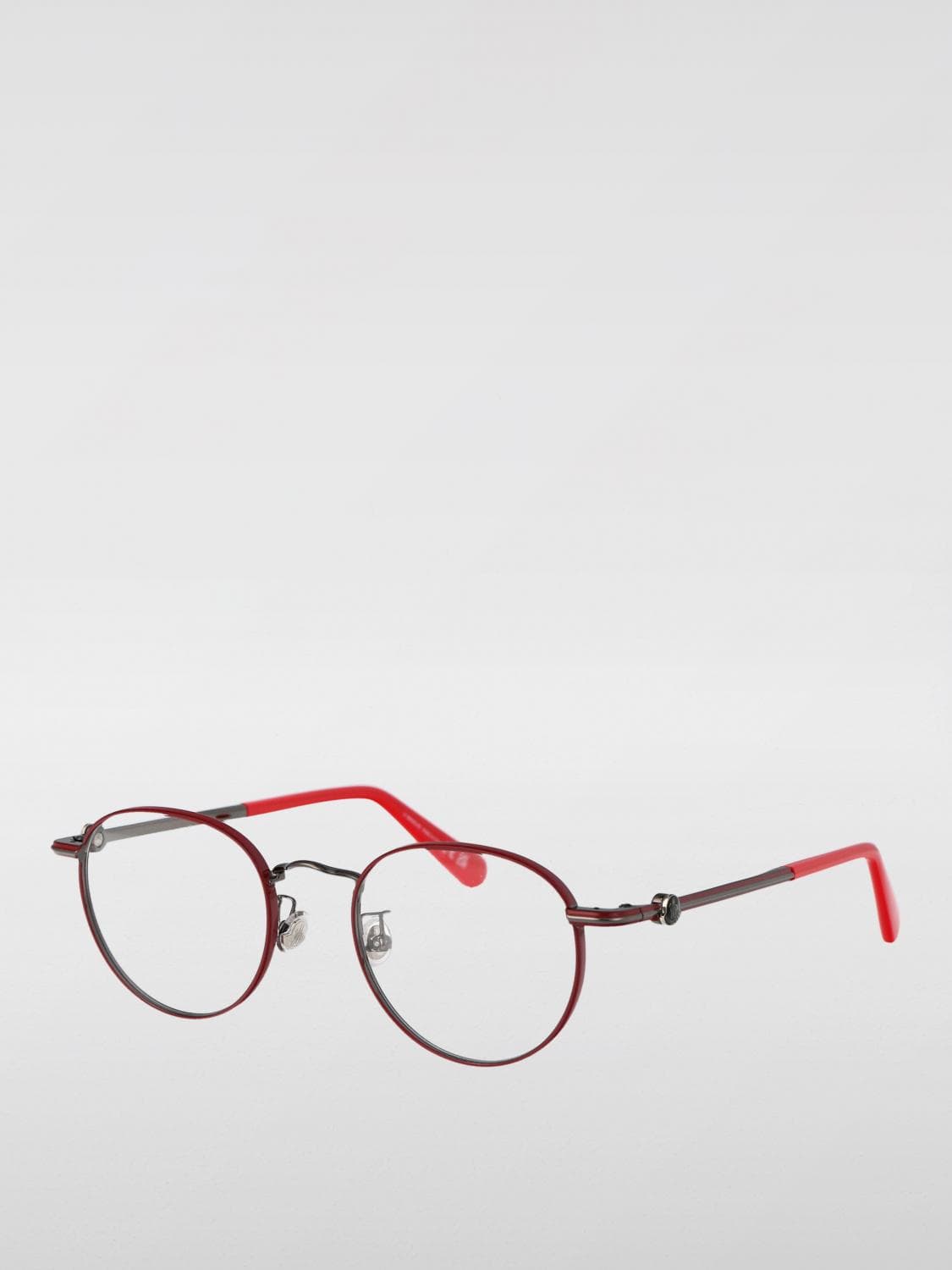 Moncler Optical Frames Woman color Red · 48