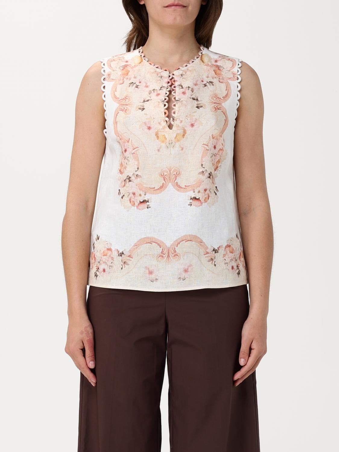 Twinset Top Woman color Multicolor