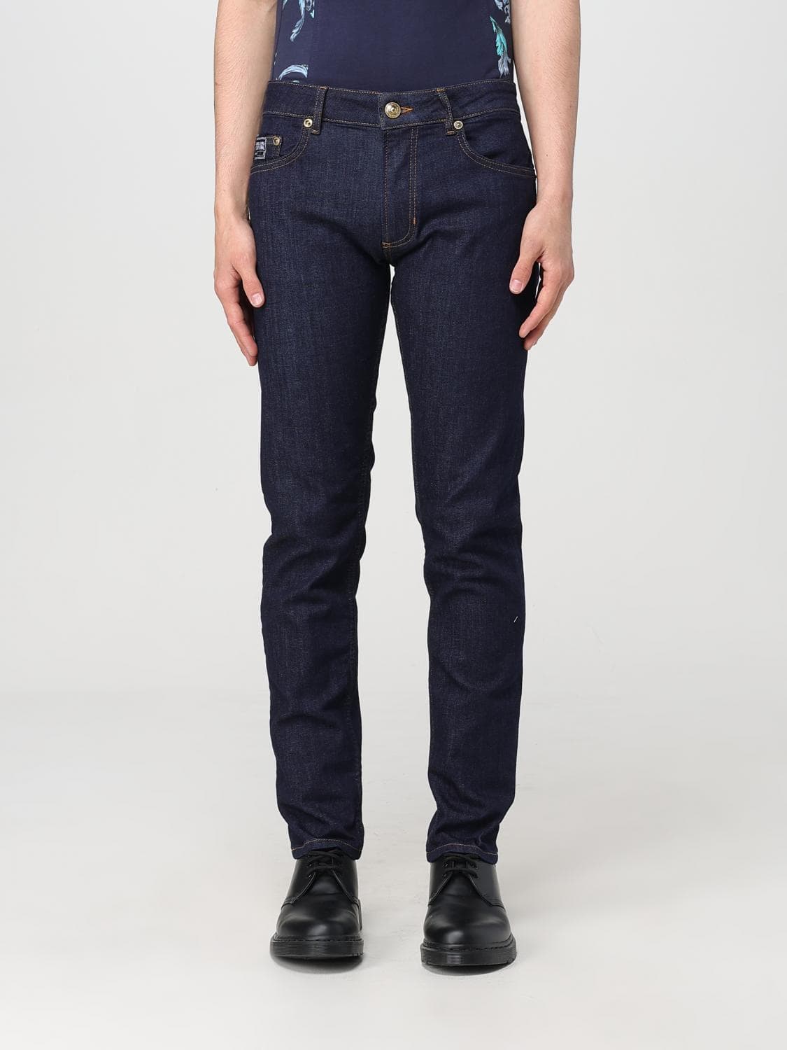 Versace Jeans Couture Jeans Men color Blue