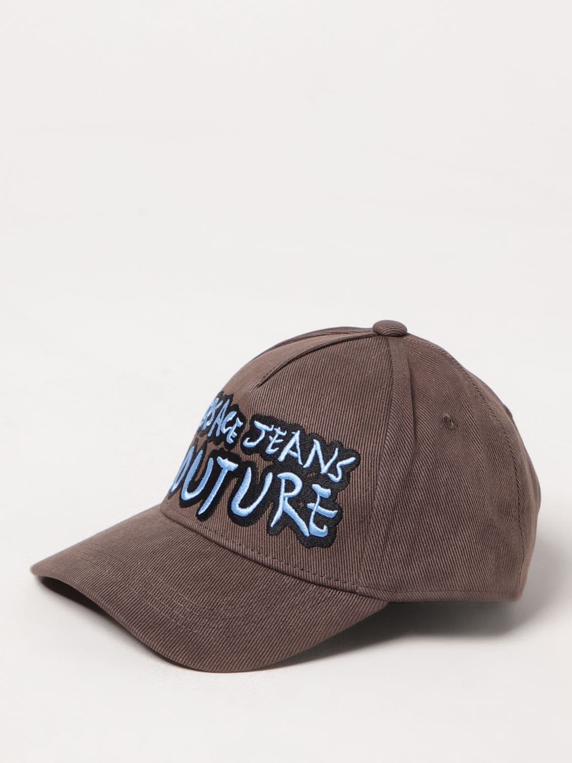 Versace Jeans Couture Hat Men color Brown