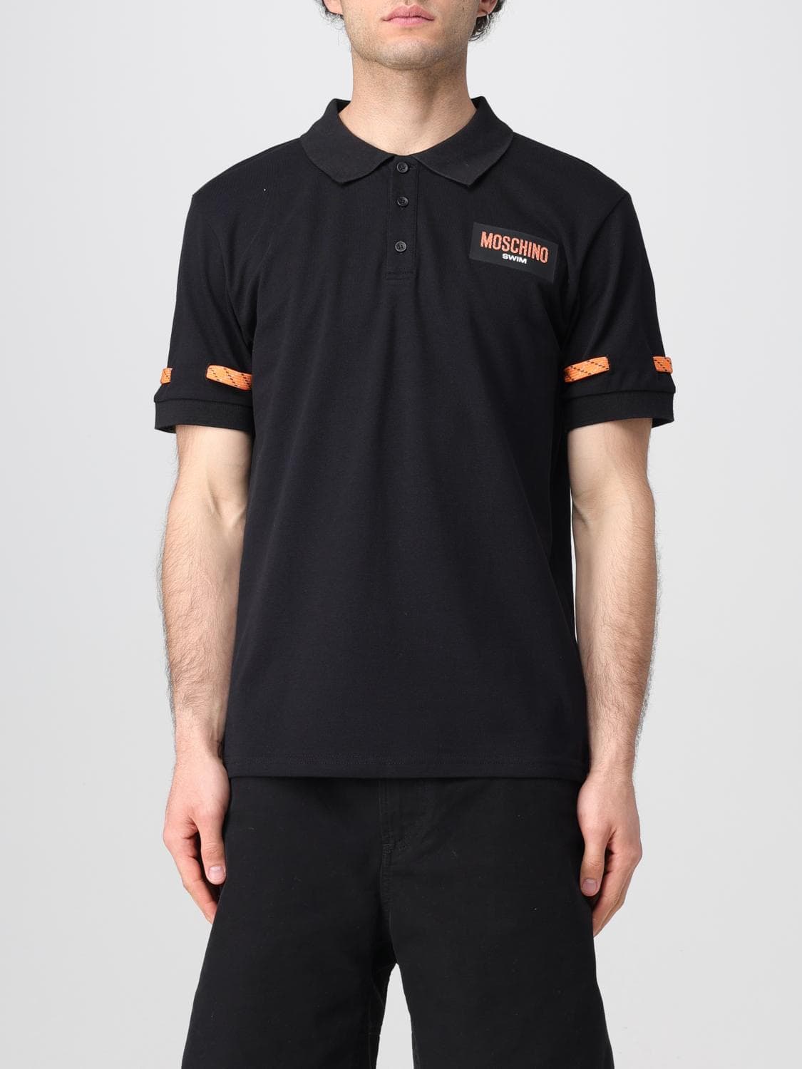 Moschino Couture Polo Shirt Men color Black