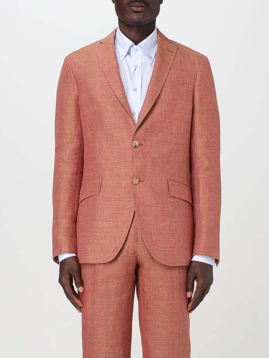 Etro Jacket Men color Brown
