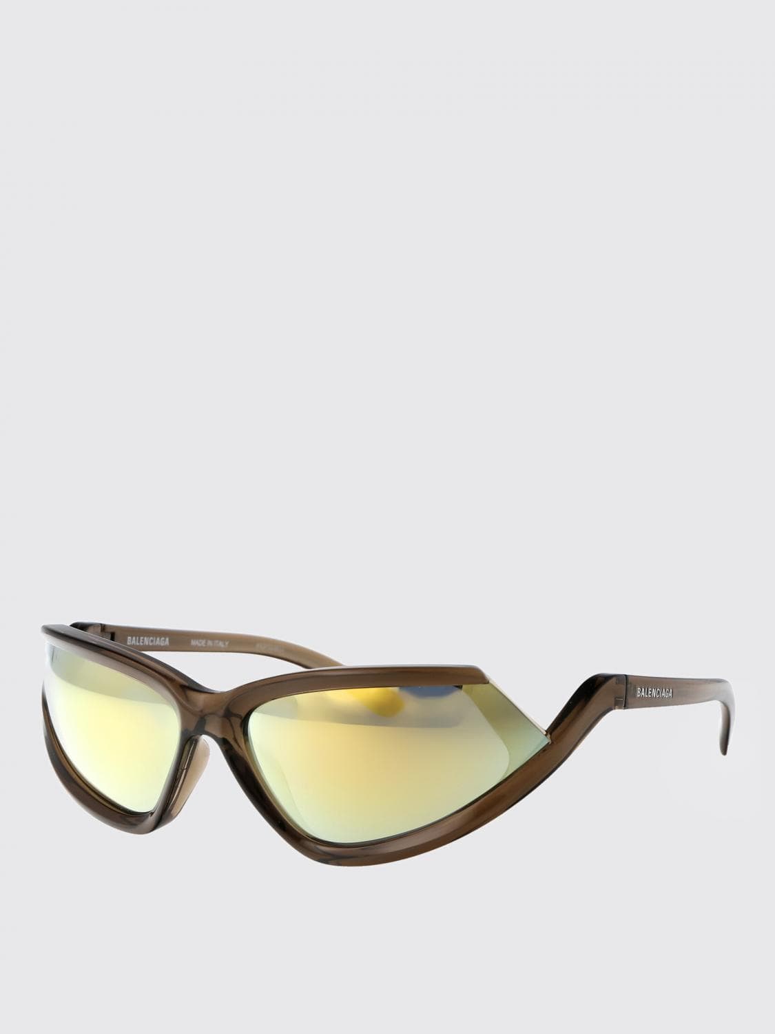 Balenciaga Sunglasses Men color Brown · OS