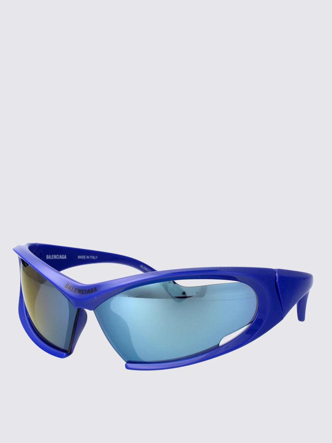 Balenciaga Sunglasses Men color Blue