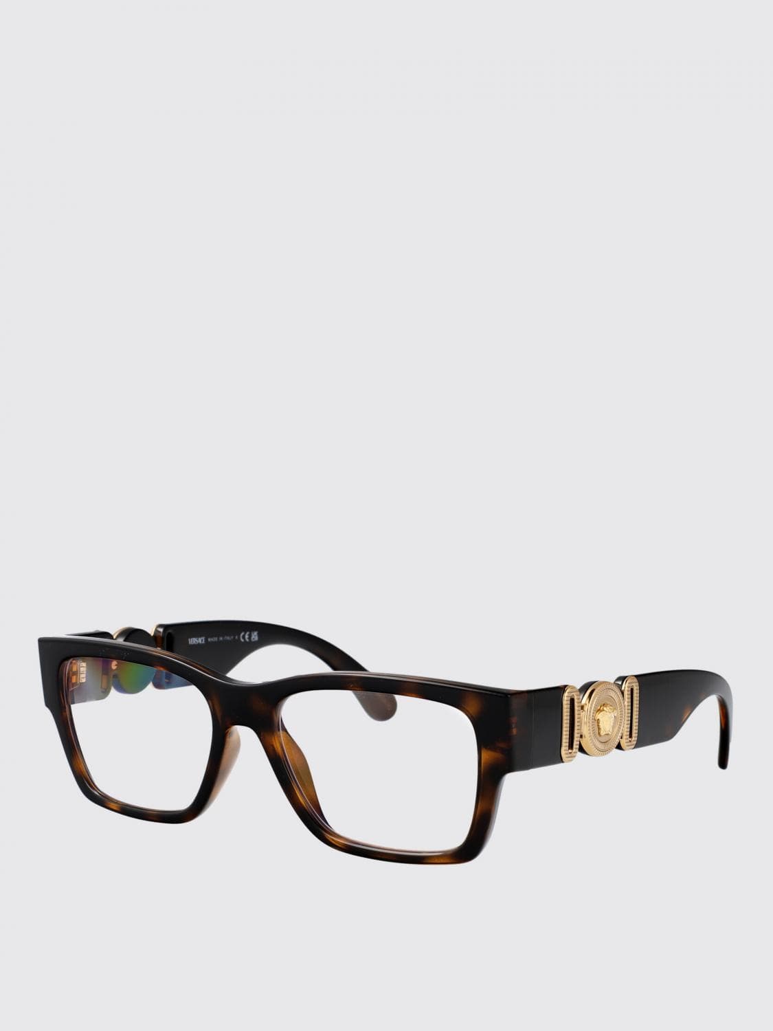 Versace Optical Frames Men color Brown · 53