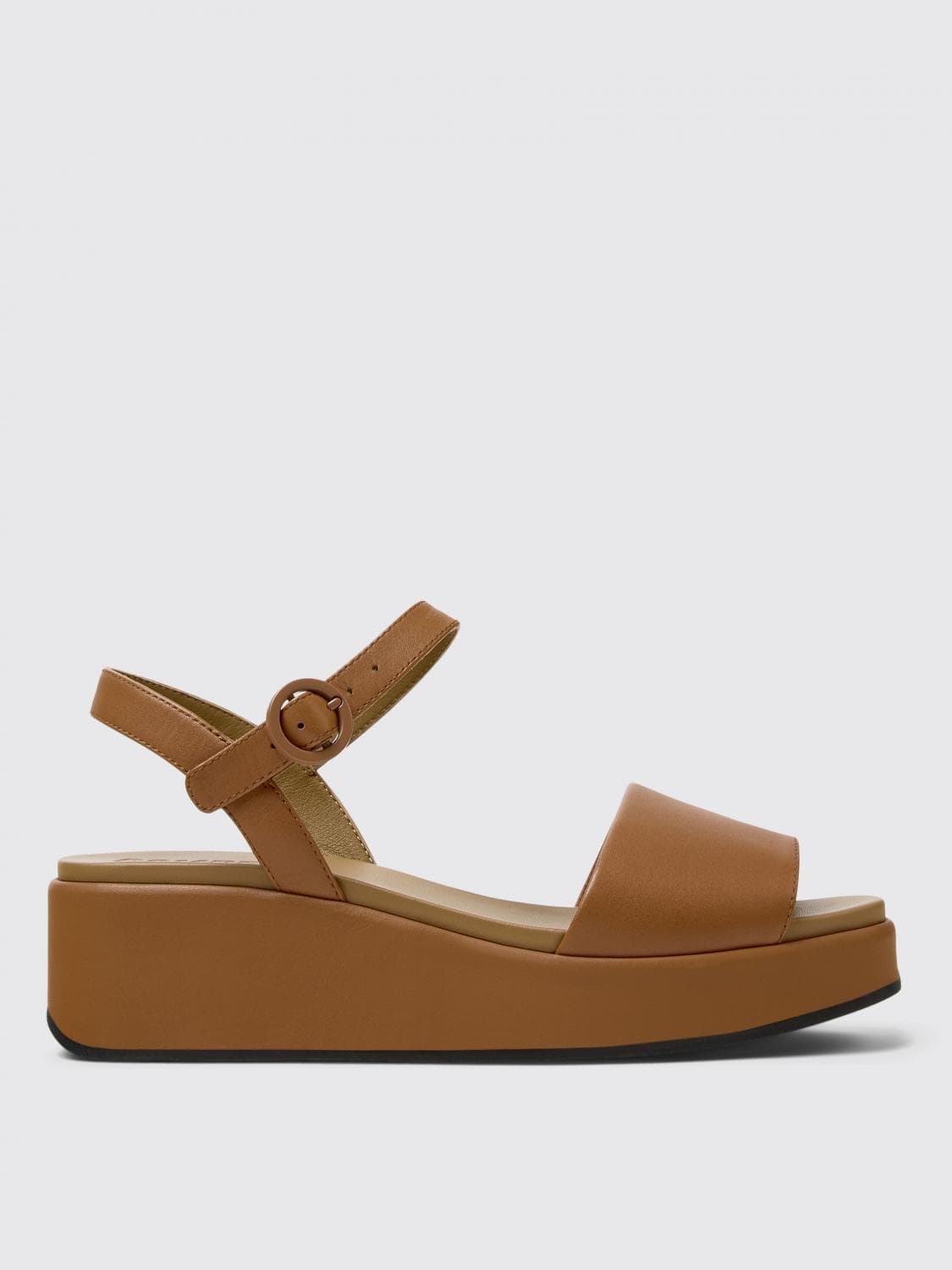 Camper Heeled Sandal Woman color Brown
