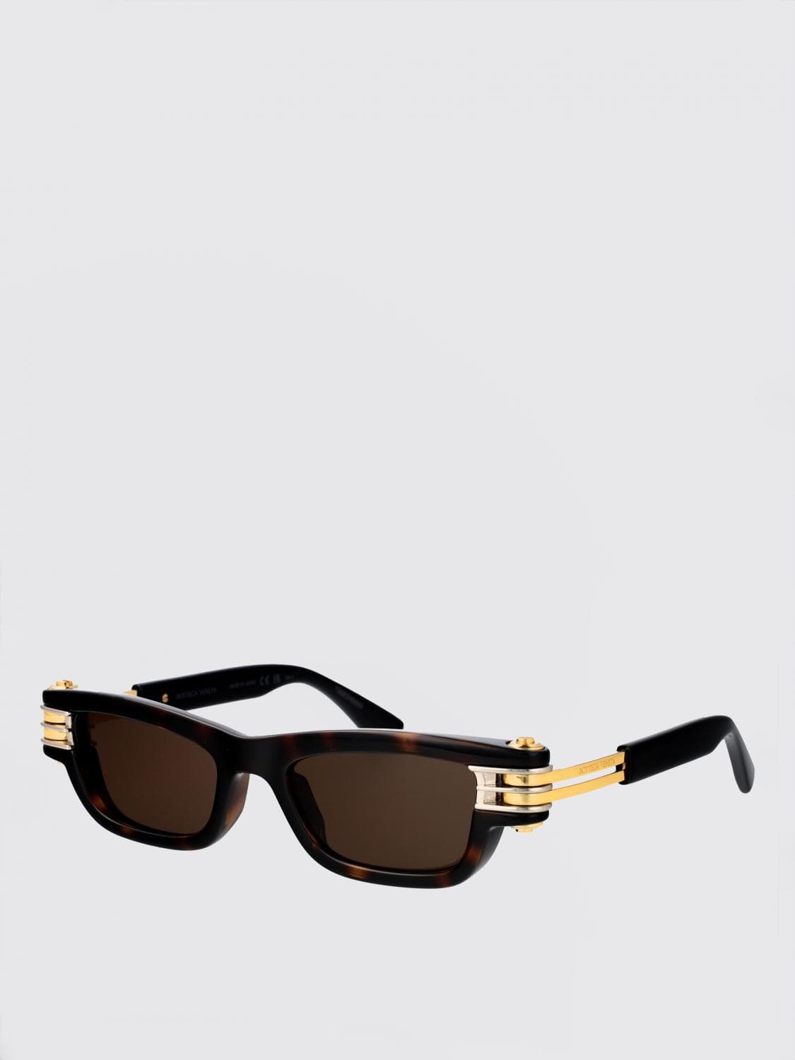Bottega Veneta Sunglasses Men color Brown
