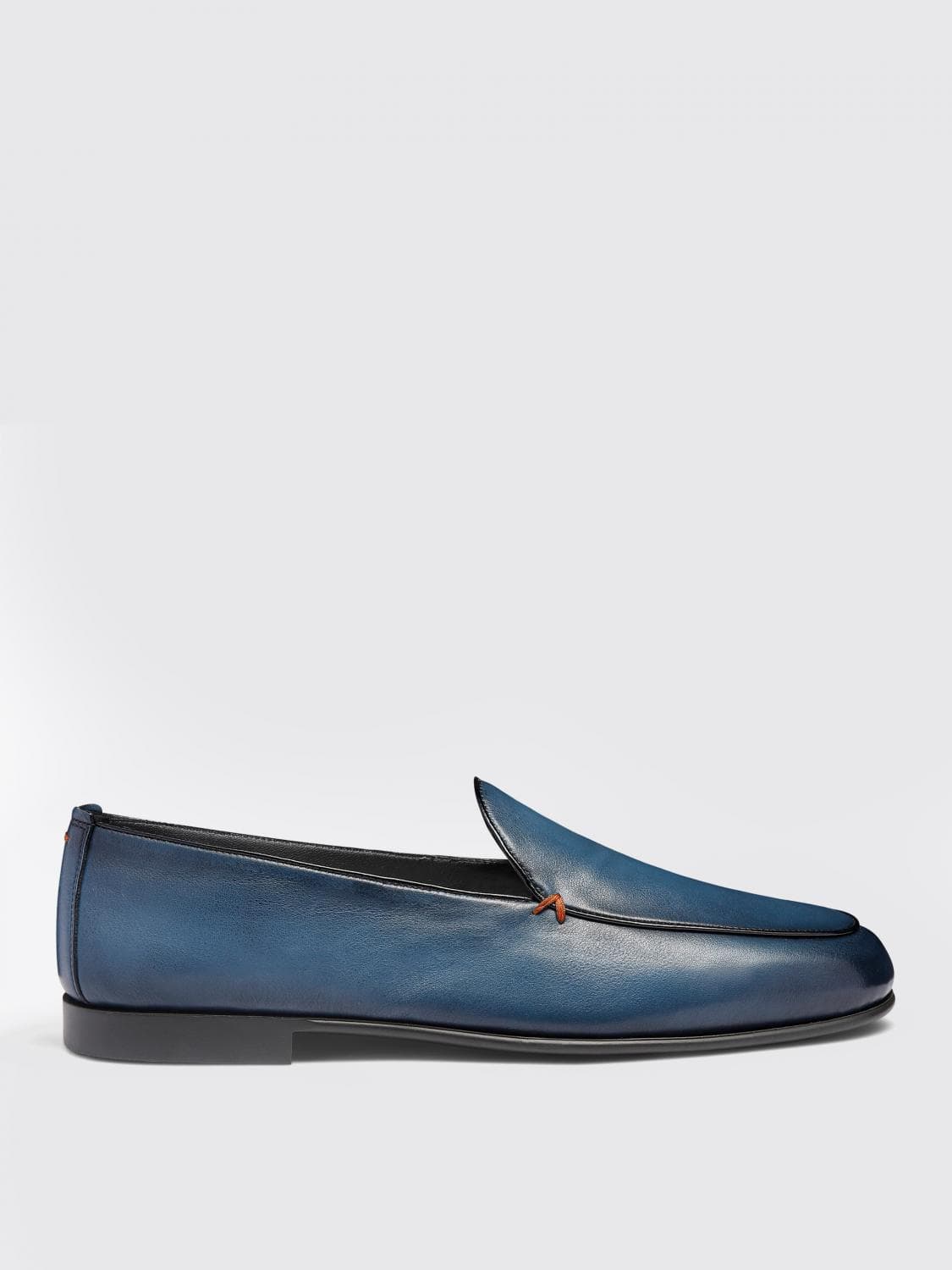 Santoni Loafers Men color Blue
