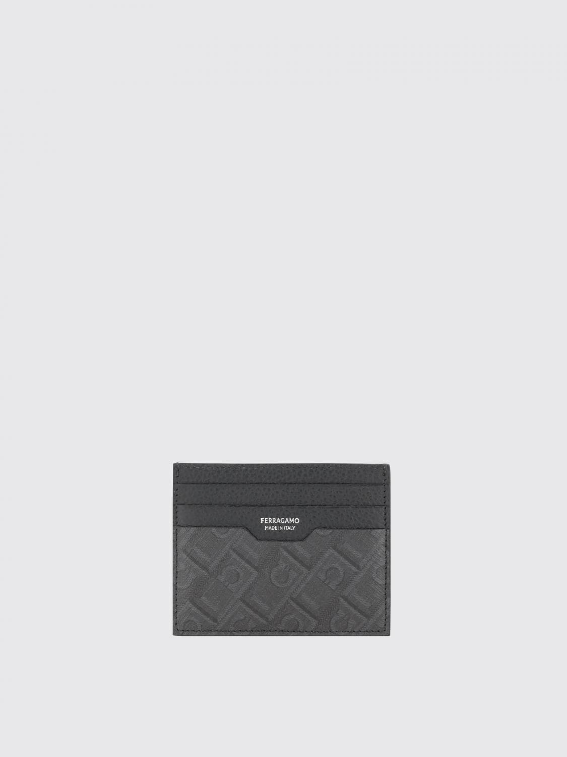 Ferragamo Wallet Men color Black