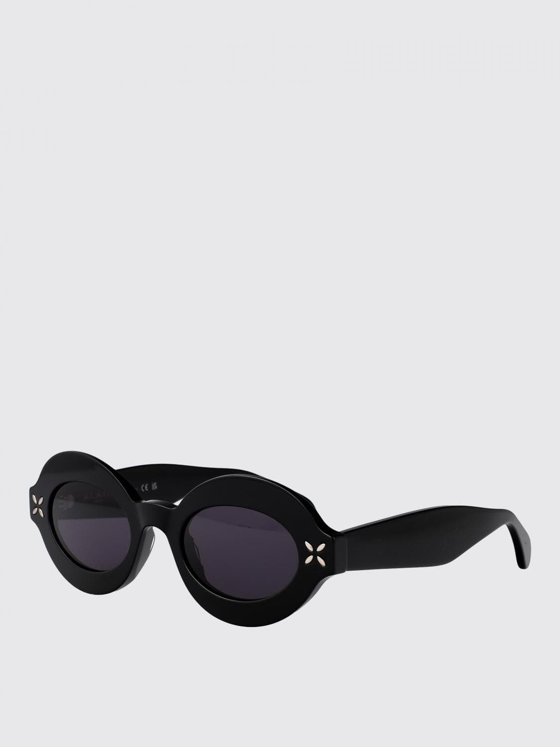 Alaïa Sunglasses Woman color Black