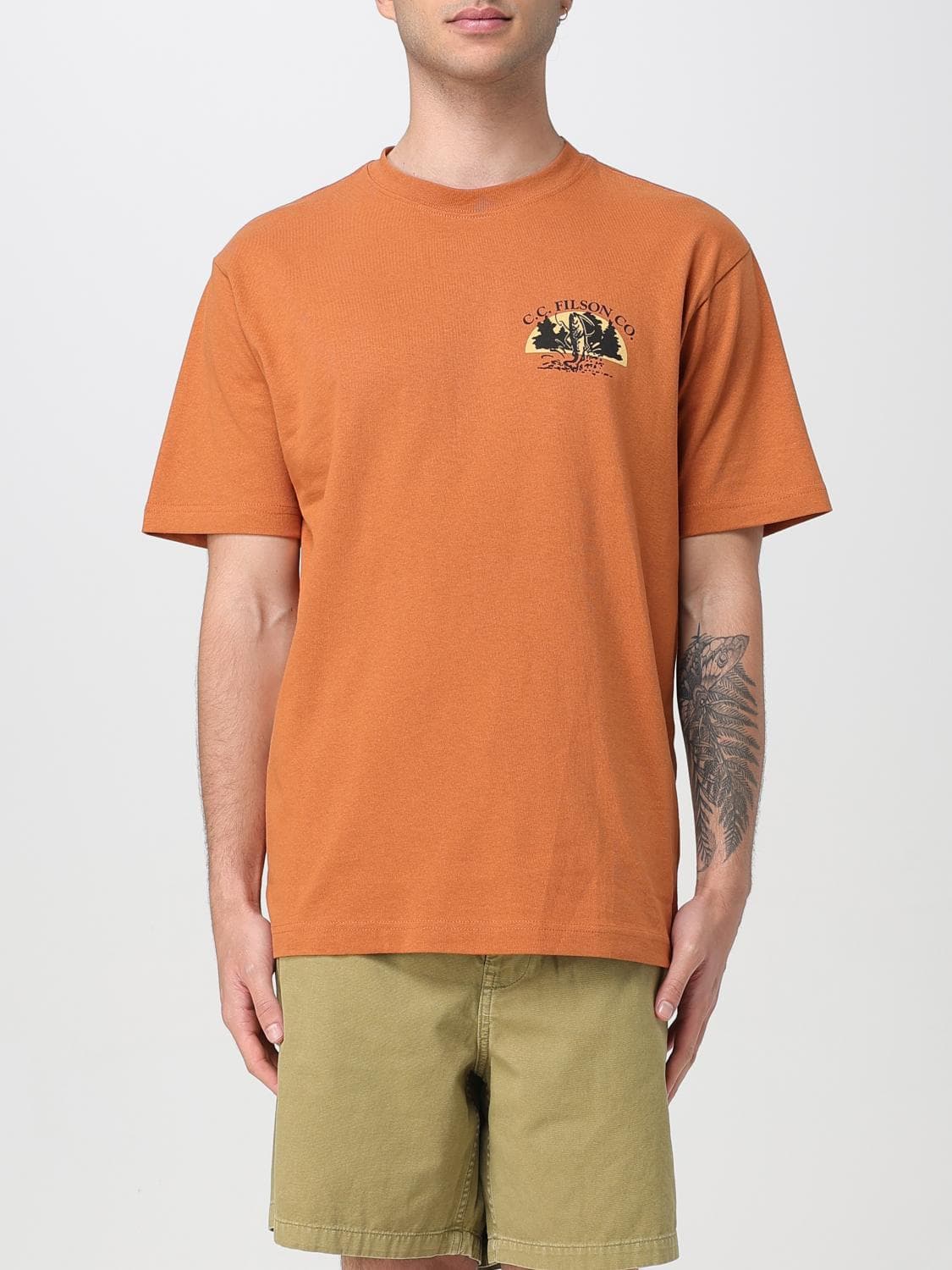 Filson T-Shirt Men color Camel