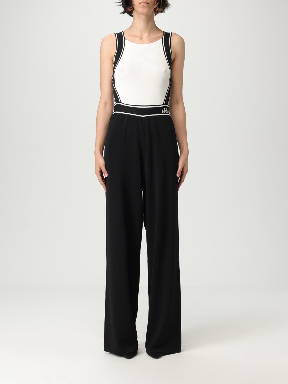 Karl Lagerfeld Jumpsuit Woman color Black