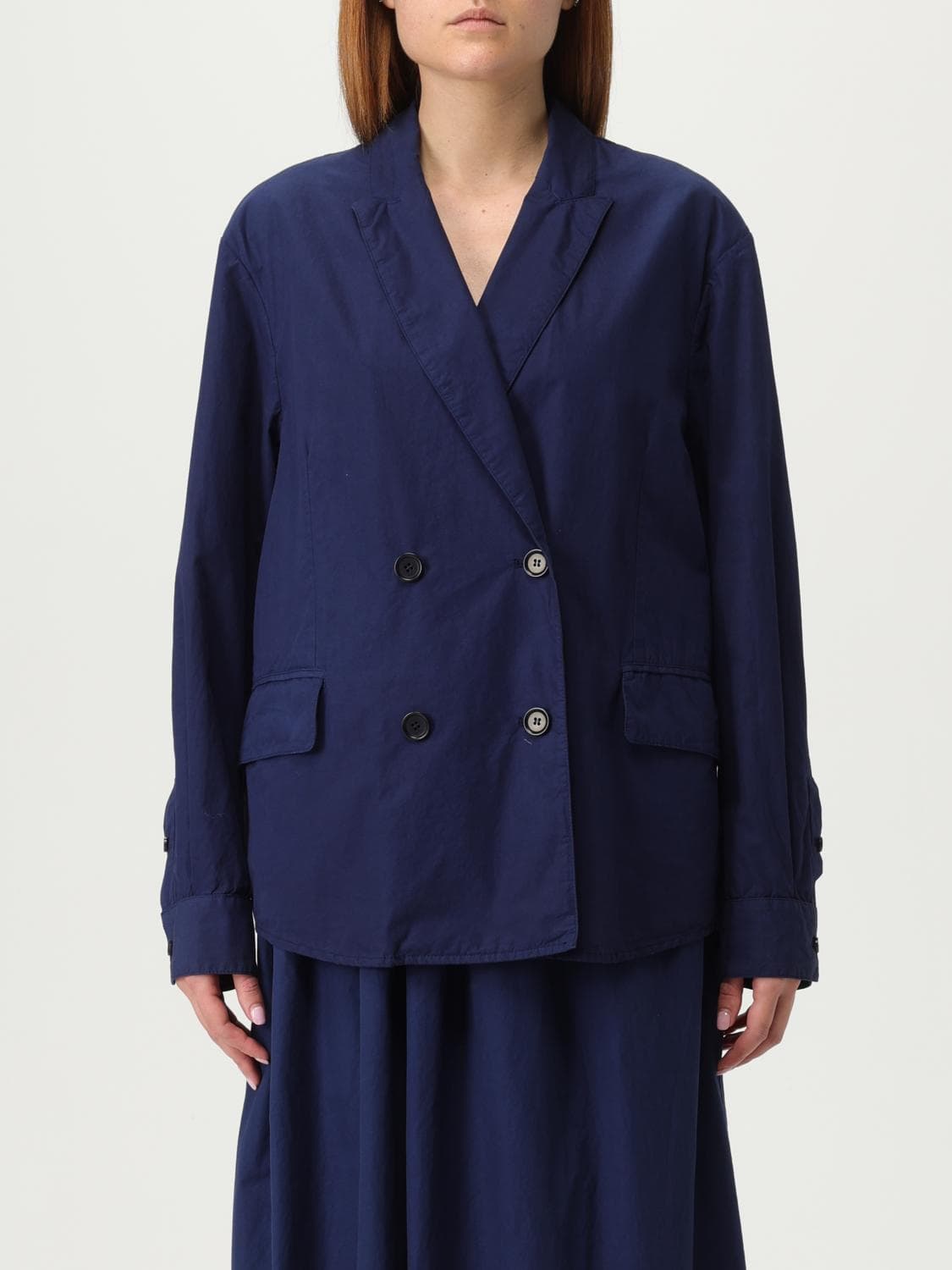 Aspesi Jacket Woman color Blue