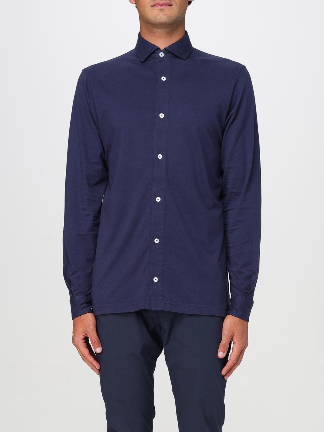 Doppiaa Shirt Men color Blue