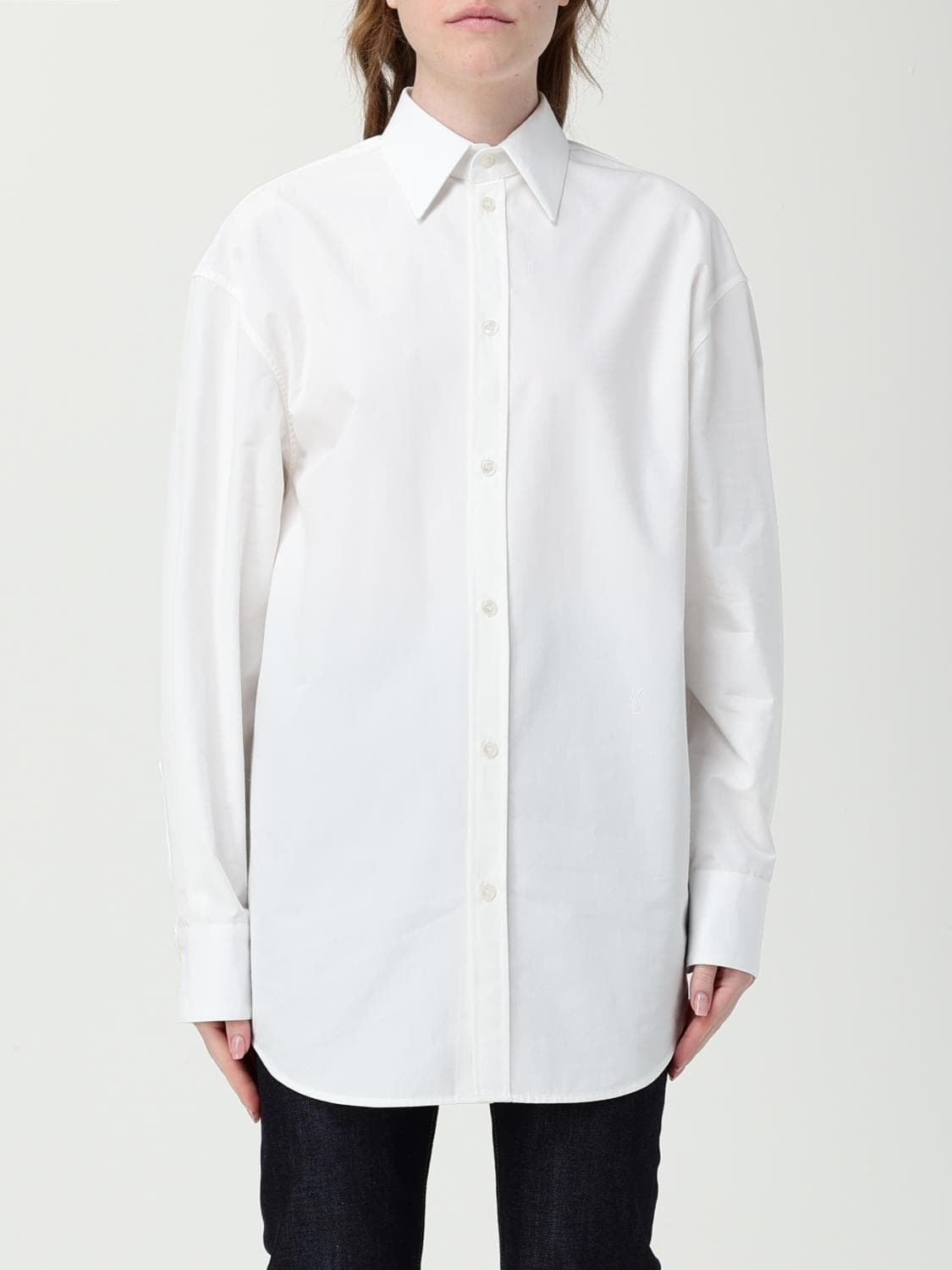 Saint Laurent Shirt Woman color White