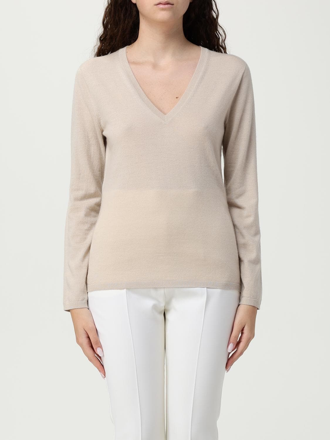 Max Mara Sweater Woman color Sand