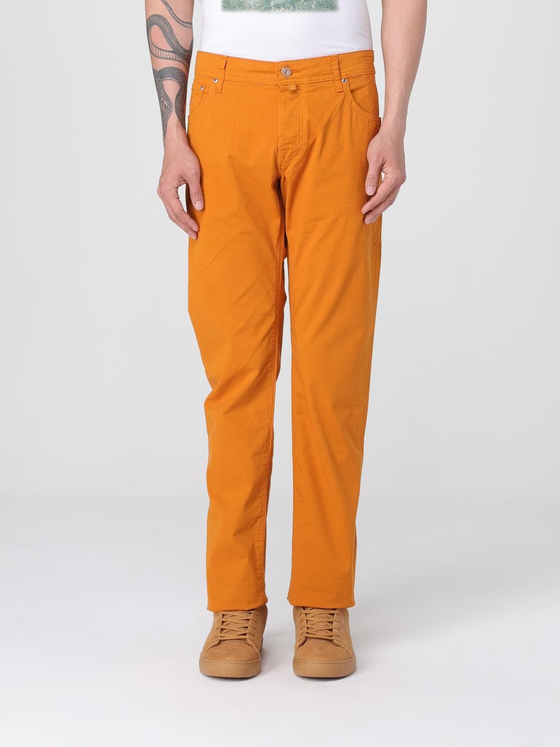 Jacob Cohen Pants Men color Brown