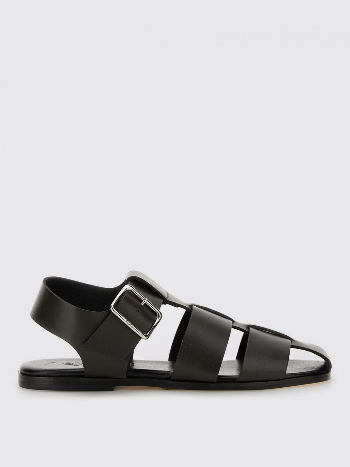 Aeyde Flat Sandal Woman color Brown