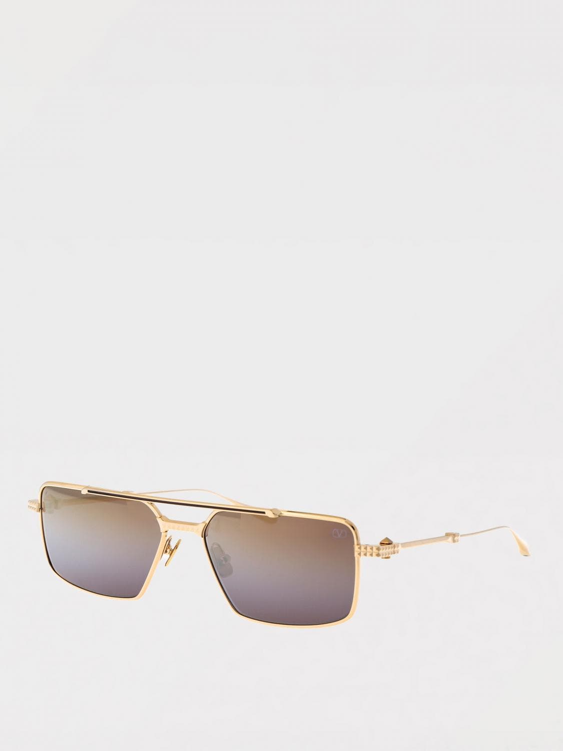 Valentino Garavani Sunglasses Men color Gold · 58