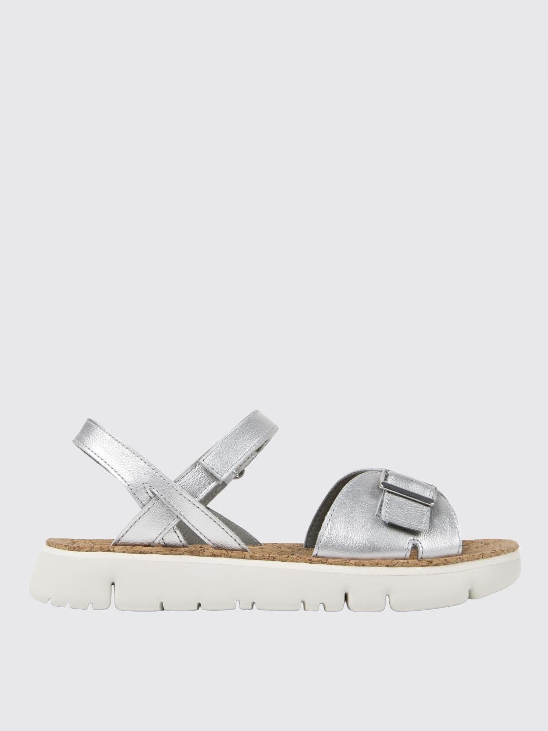 Camper Heeled Sandal Woman color Grey · 38