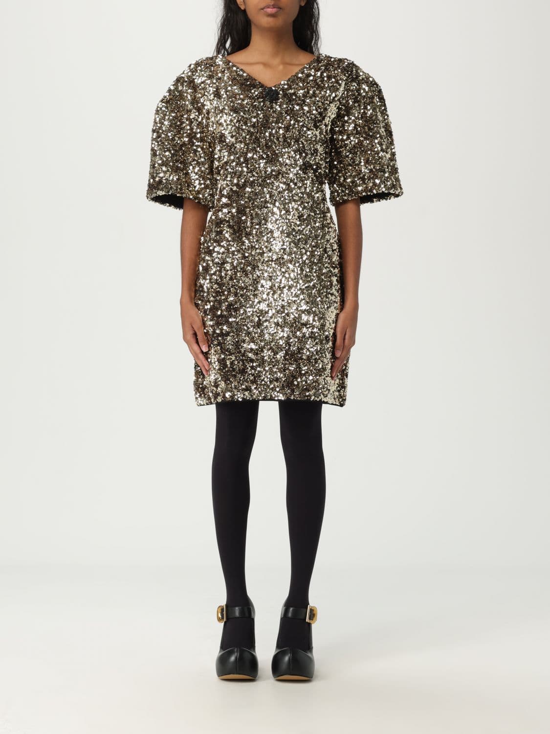 Marc Jacobs Dress Woman color Gold · L