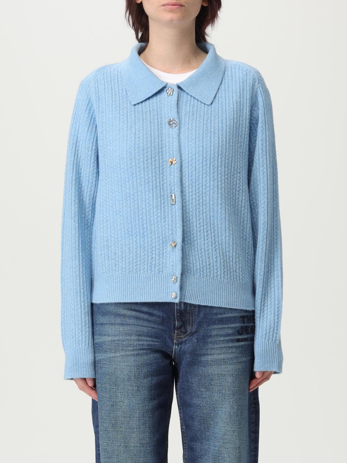 Marc Jacobs Sweater Woman color Gnawed Blue · M
