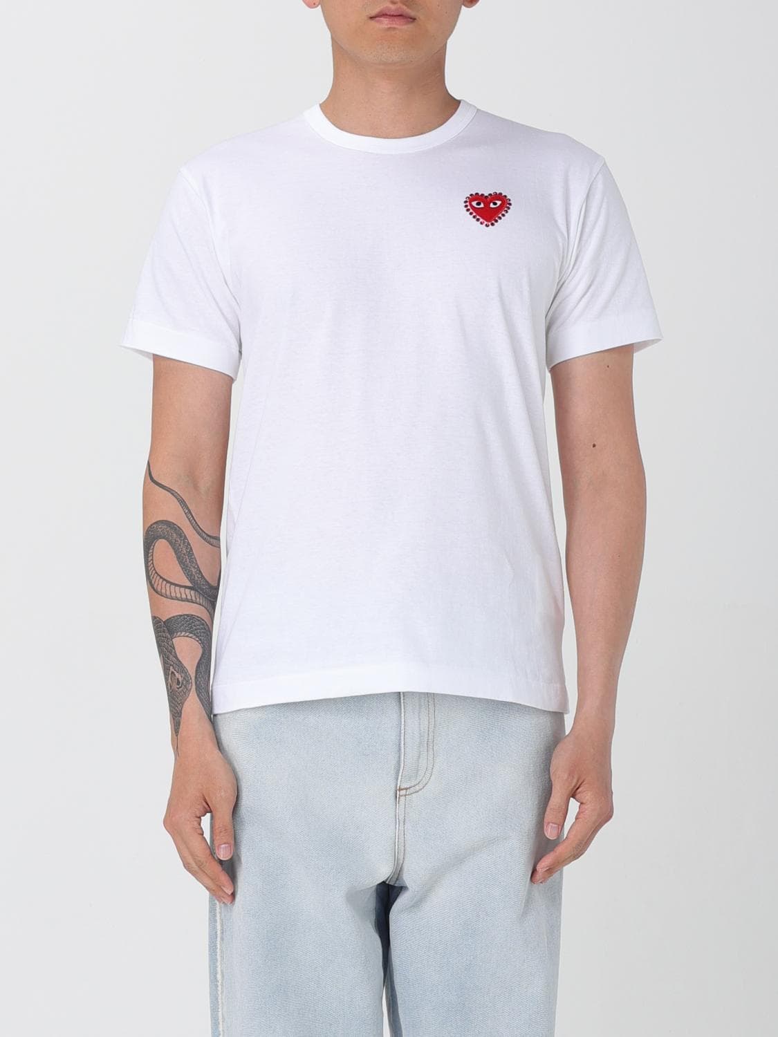 Comme Des Garçons Play T-Shirt Men color White 1