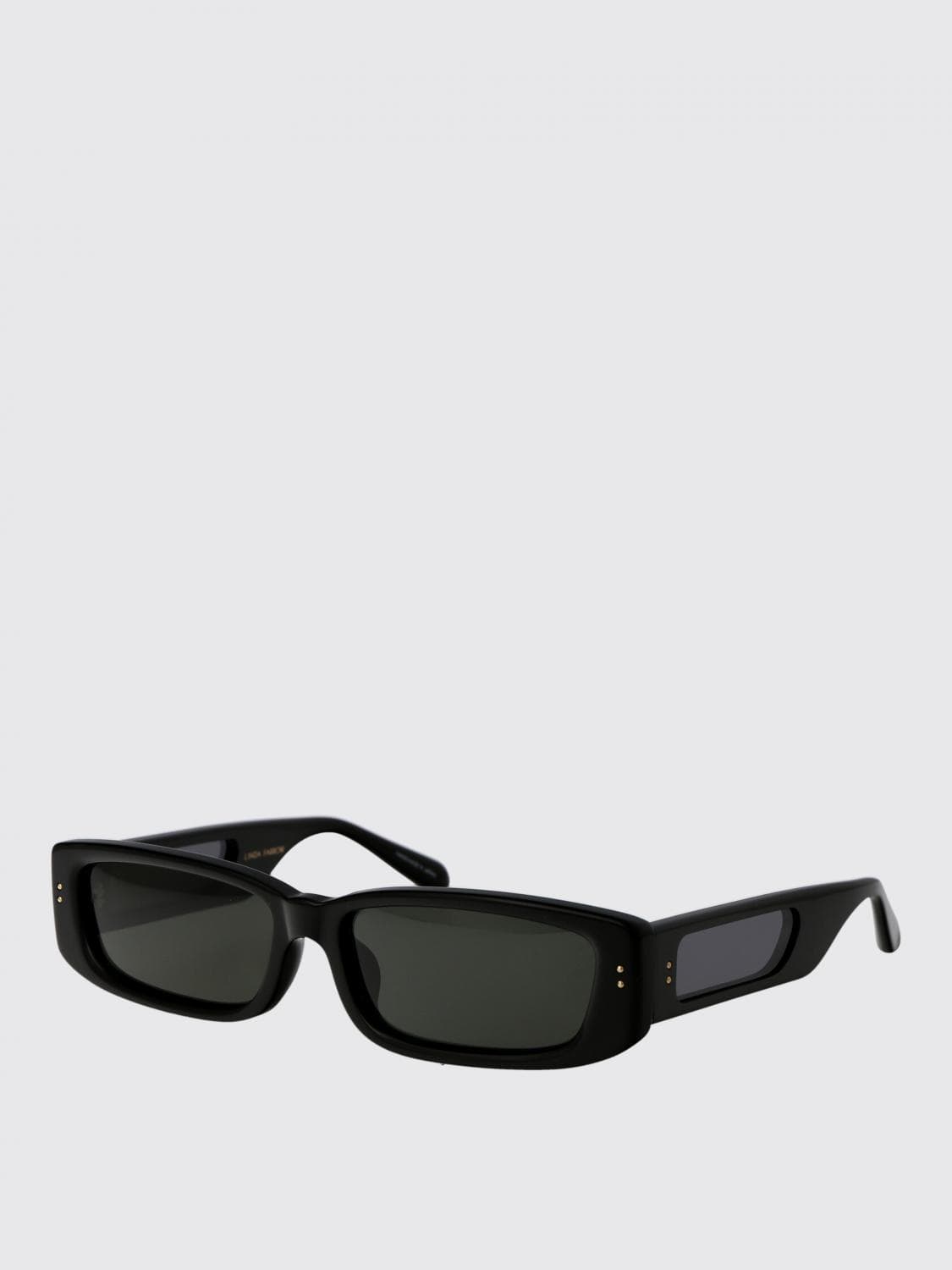 Linda Farrow Sunglasses Woman color Black