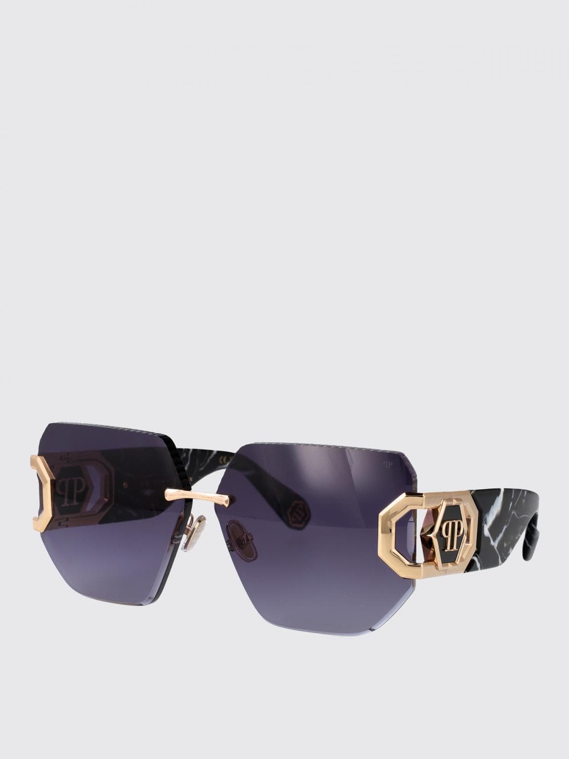 Philipp Plein Sunglasses Woman color Blue · 66