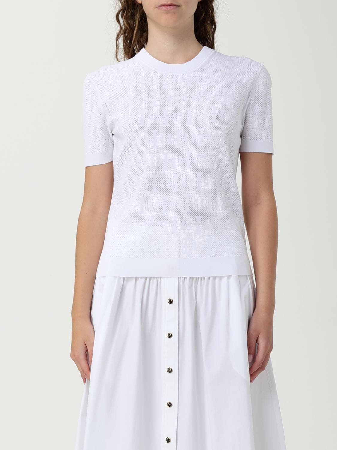 Tory Burch Sweater Woman color White