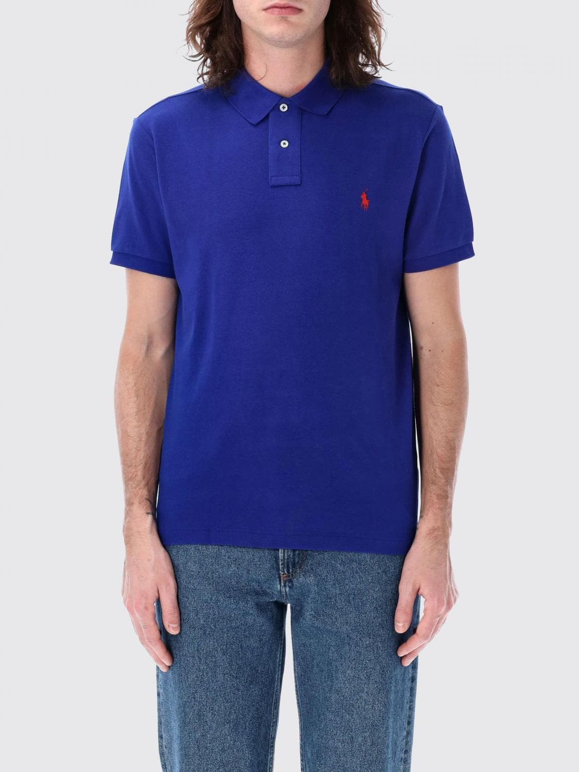 Polo Ralph Lauren Polo Shirt Men color Blue