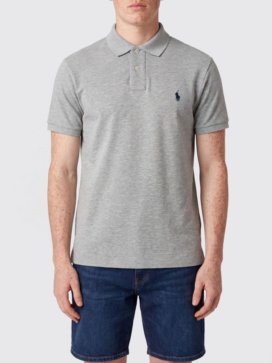 Polo Ralph Lauren Polo Shirt Men color Grey