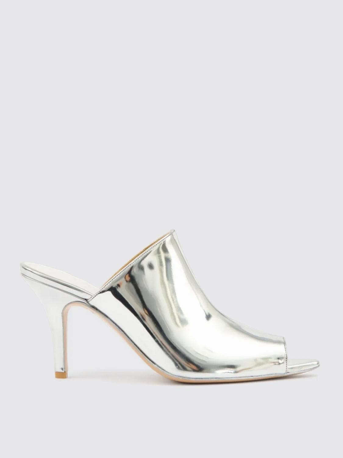 Mm6 Maison Margiela Heeled Sandal Woman color Silver · 40