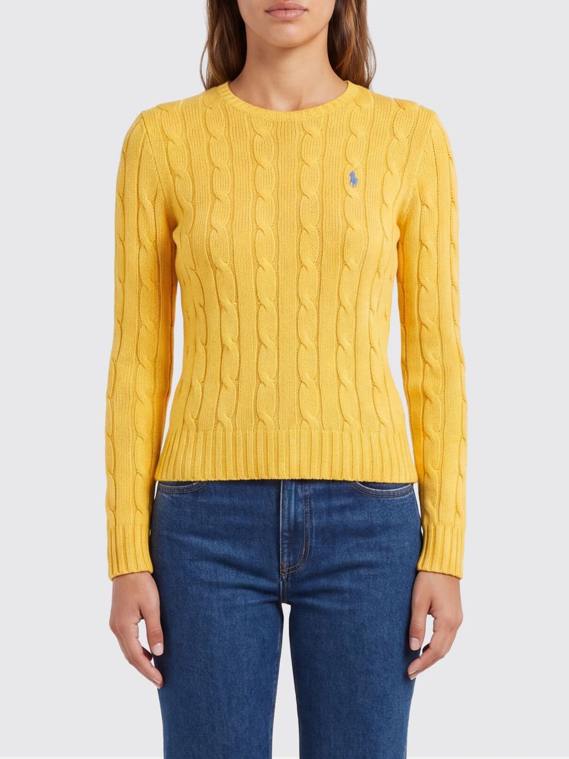 Polo Ralph Lauren Sweater Woman color Yellow · XS