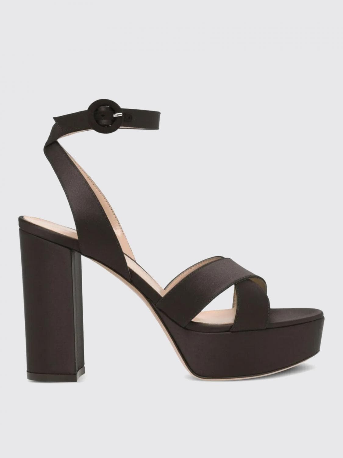 Gianvito Rossi Heeled Sandal Woman color Cocoa · 38
