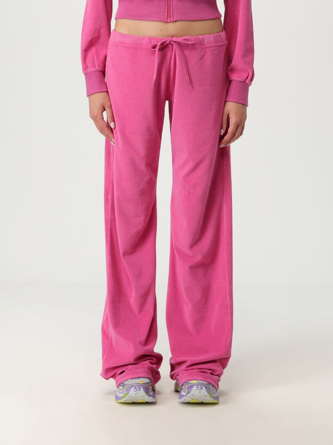 Balenciaga Pants Woman color Pink