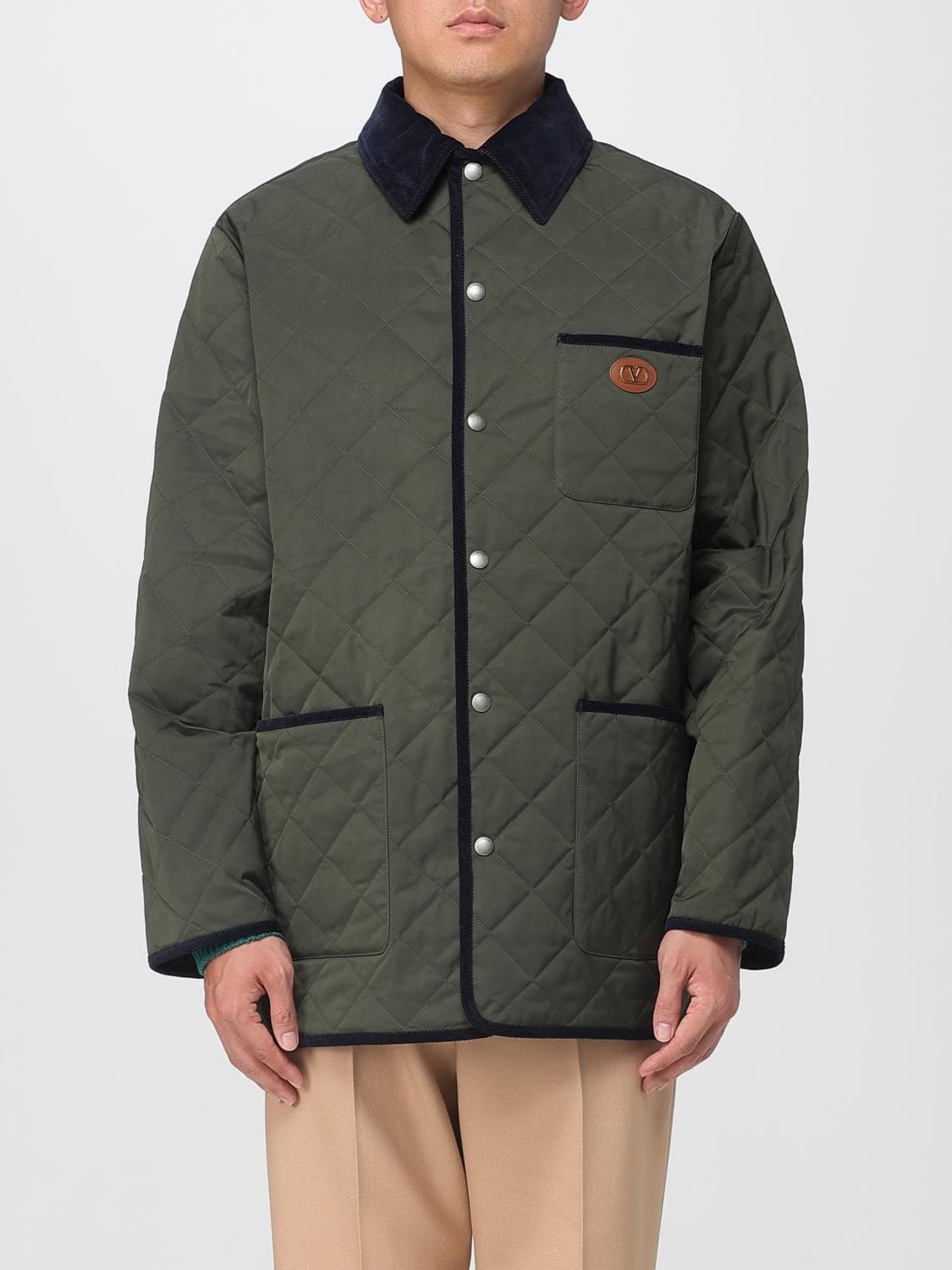 Valentino Garavani Jacket Men color Green