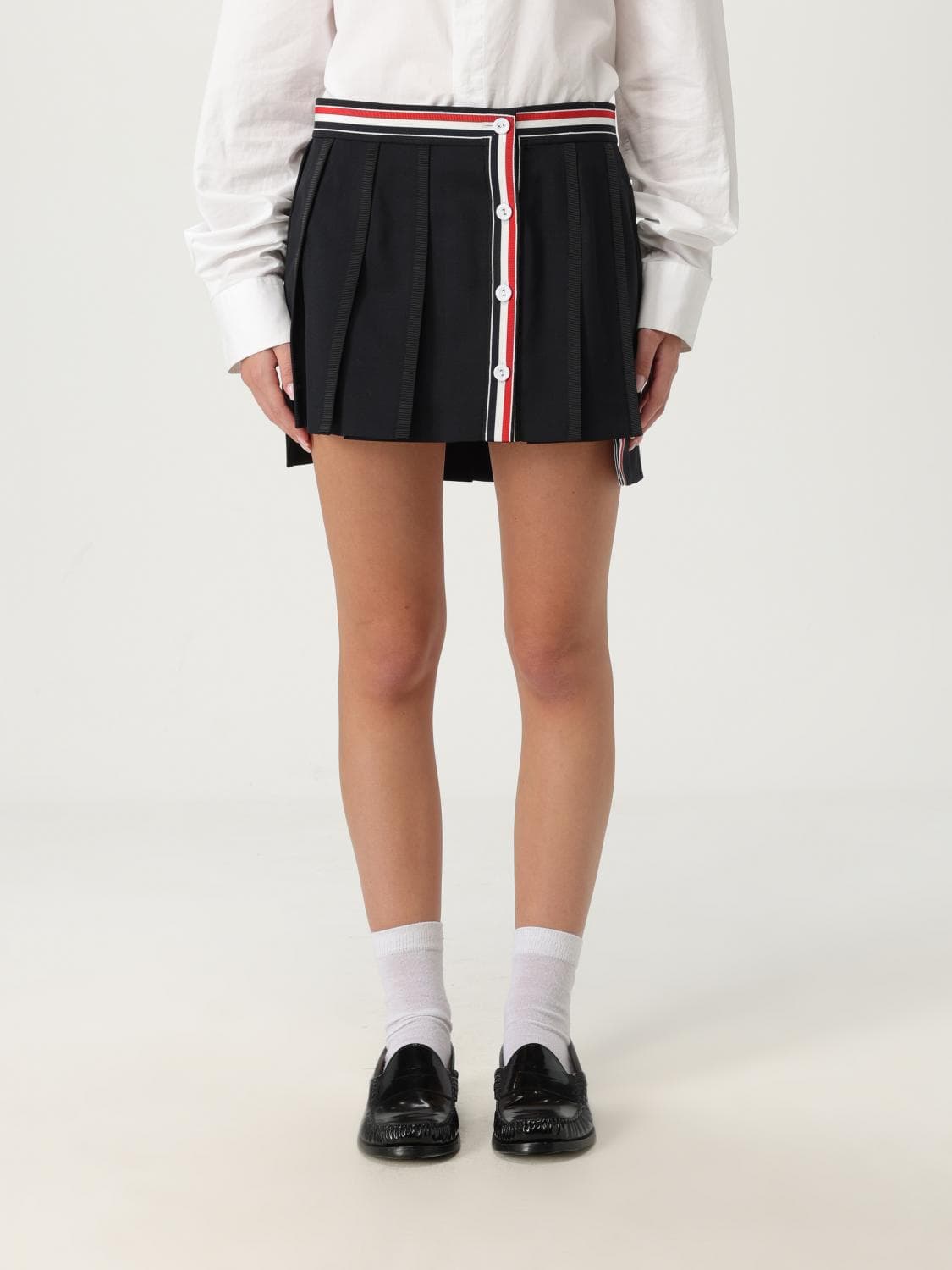 Thom Browne Skirt Woman color Black · 40