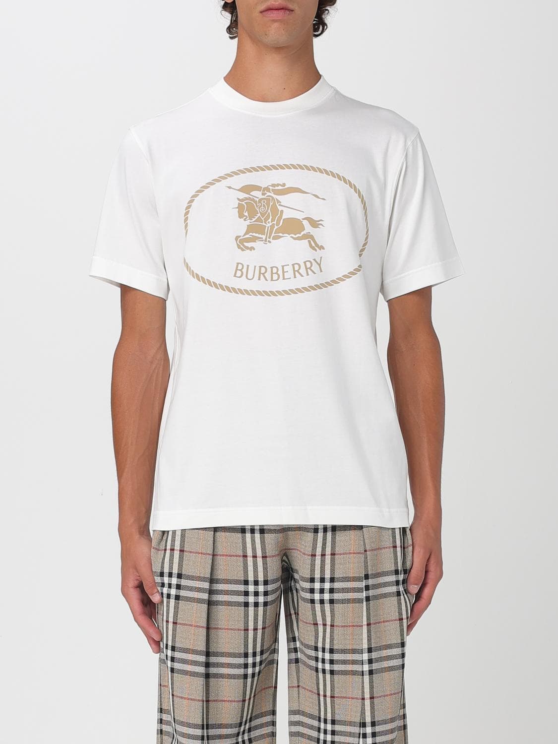Burberry T-Shirt Men color White
