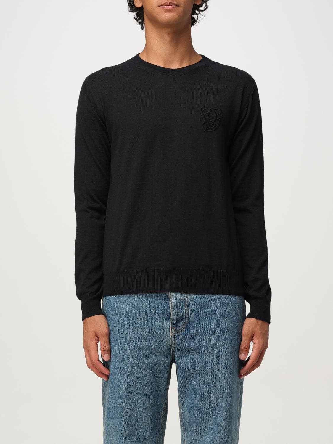 Valentino Sweater Men color Black